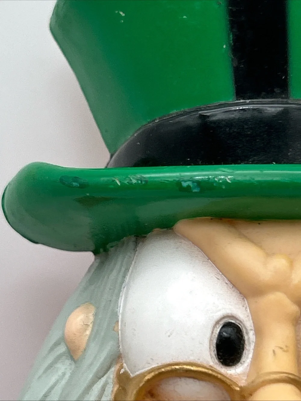 Vtg 10” Talking Scrooge Christmas Door Knocker Trendmasters Inc. Holiday Decor